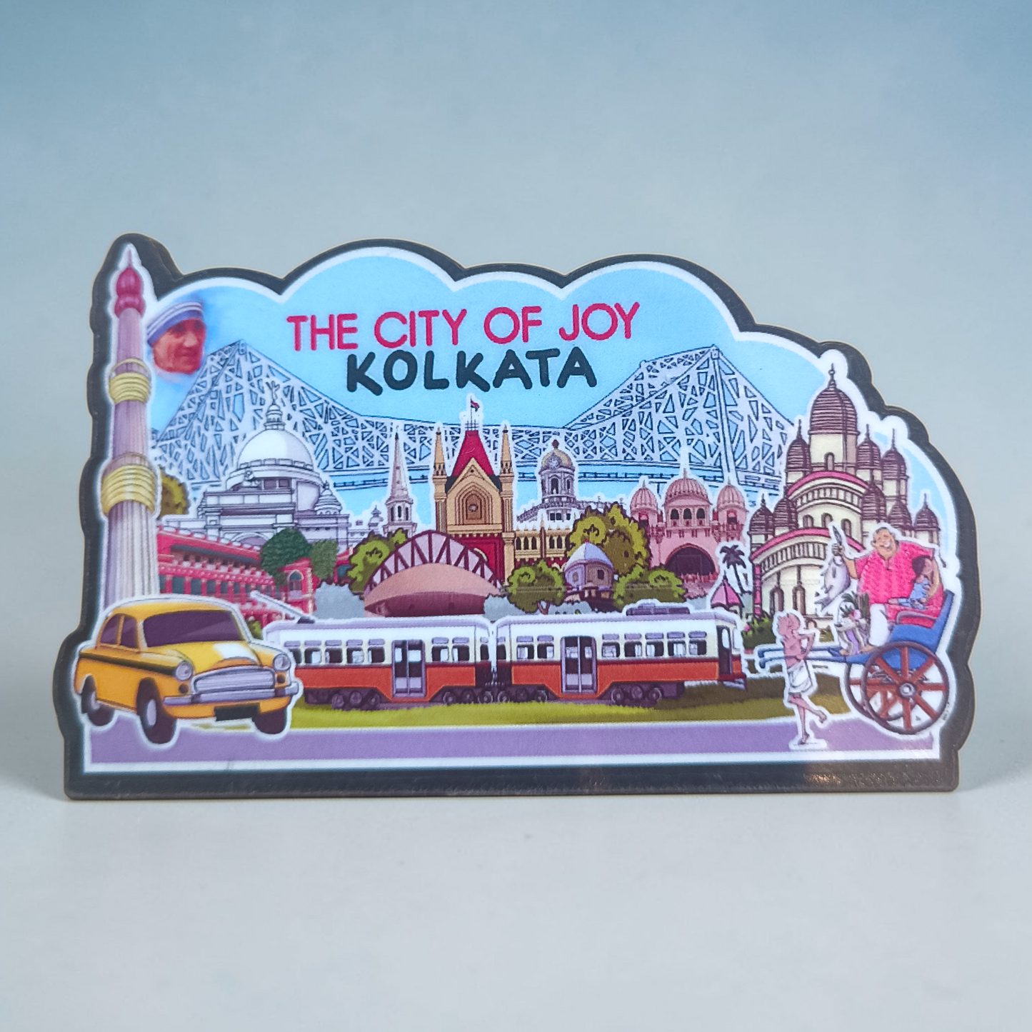 Kolkata City Fridge Magnet