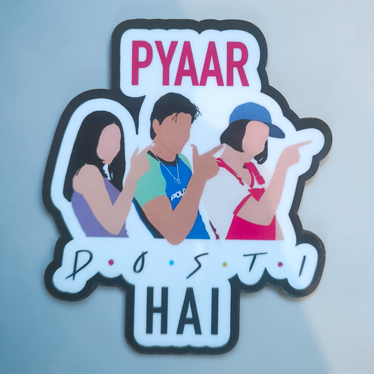 “Pyaar Dosti Hai” Fridge Magnet