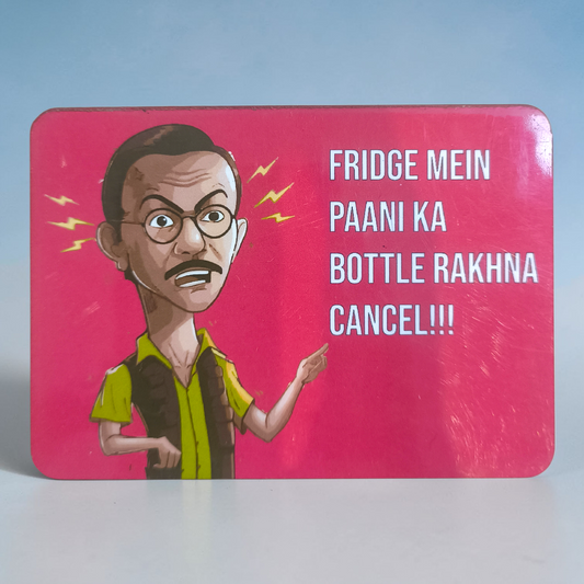 Fridge Mein Paani Ka Bottle Rakhna Cancel