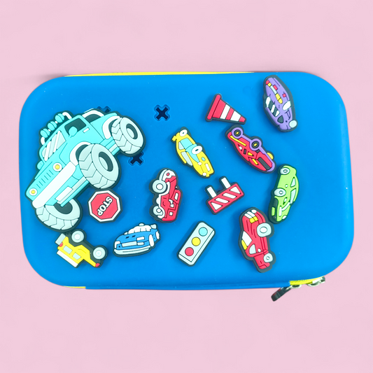 Kids Cartoon Sticker Pencil Case