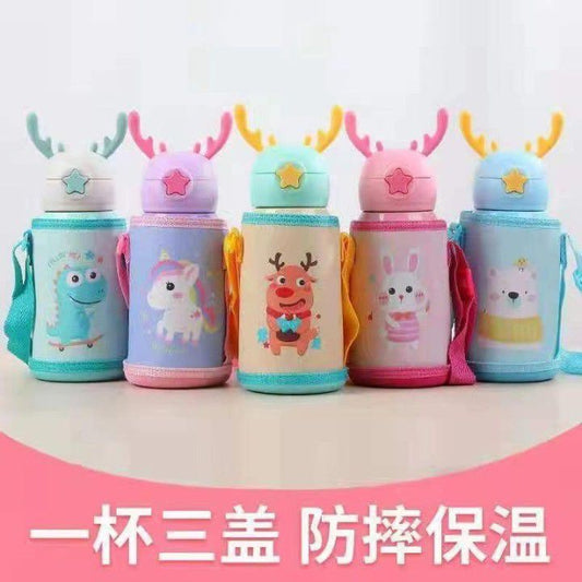 Cartoon Kids Insulated Bottle