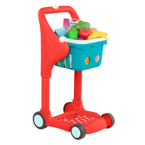 Shop & Glow Toy Cart Red