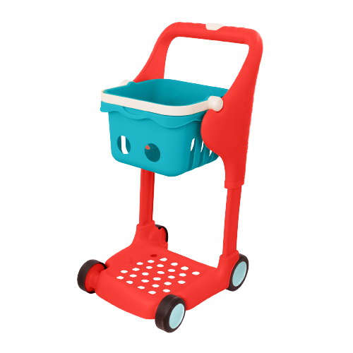 Shop & Glow Toy Cart Red