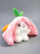 White Bunny Plush Keychain
