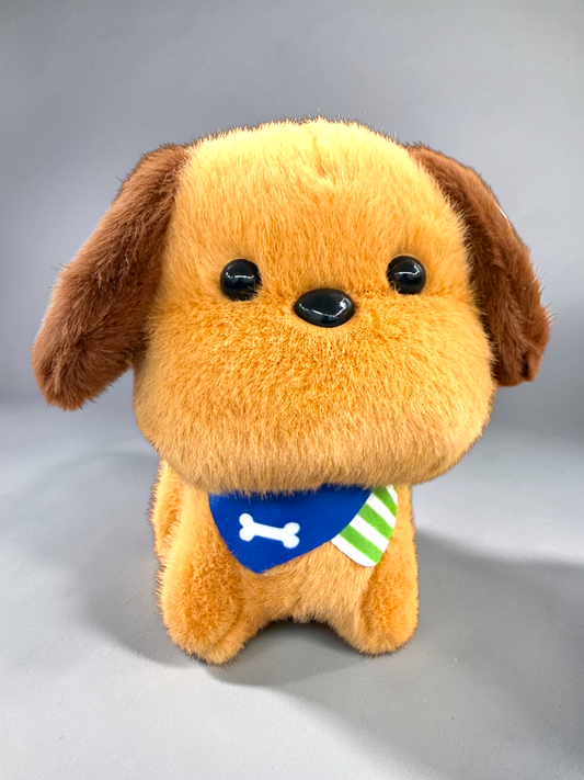 Cute Puppy Plush Keychain