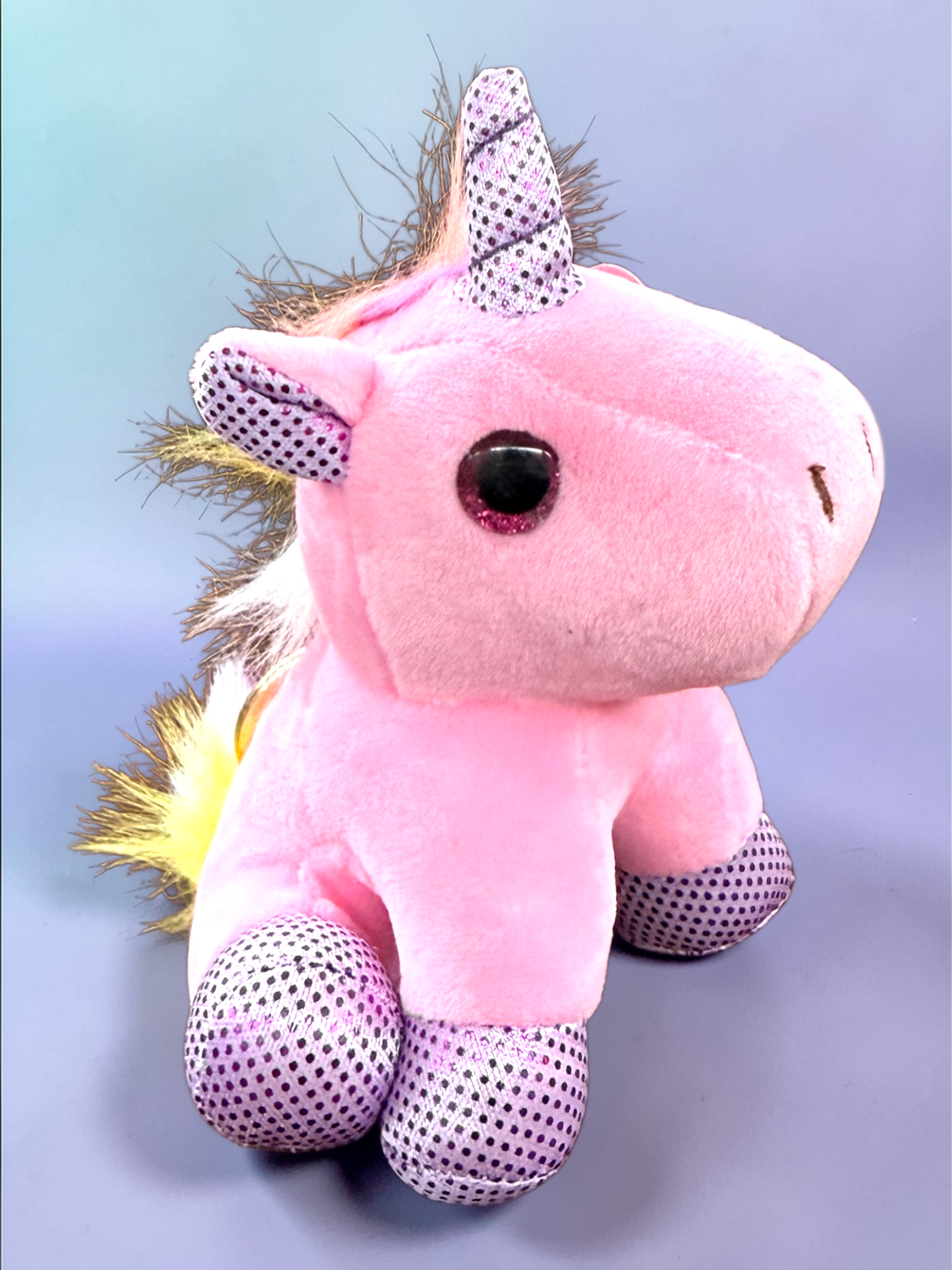 Unicorn Plush Keychain