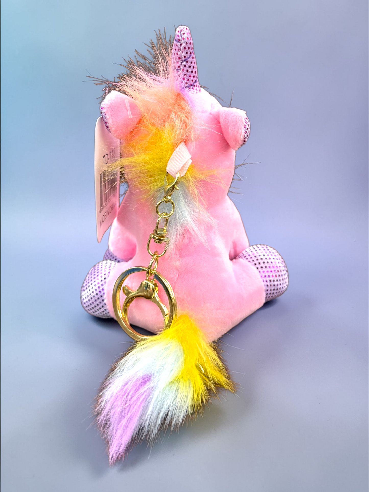 Unicorn Plush Keychain