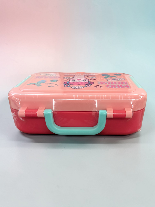 Cute Llama Mud Horse Lunch Box