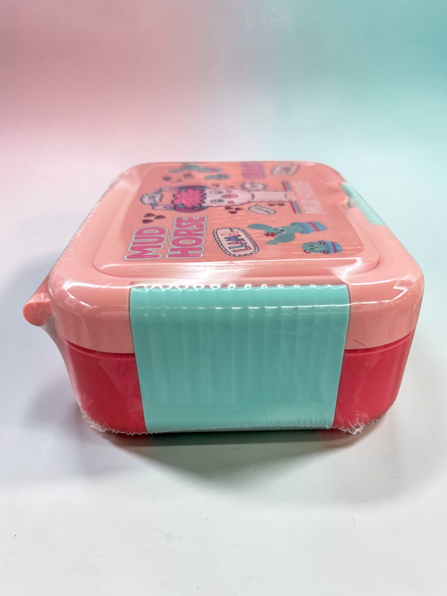 Cute Llama Mud Horse Lunch Box