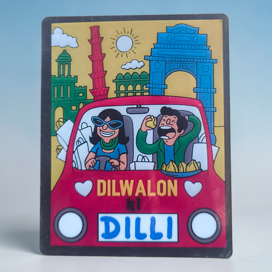 Delhi Love Fridge Magnet