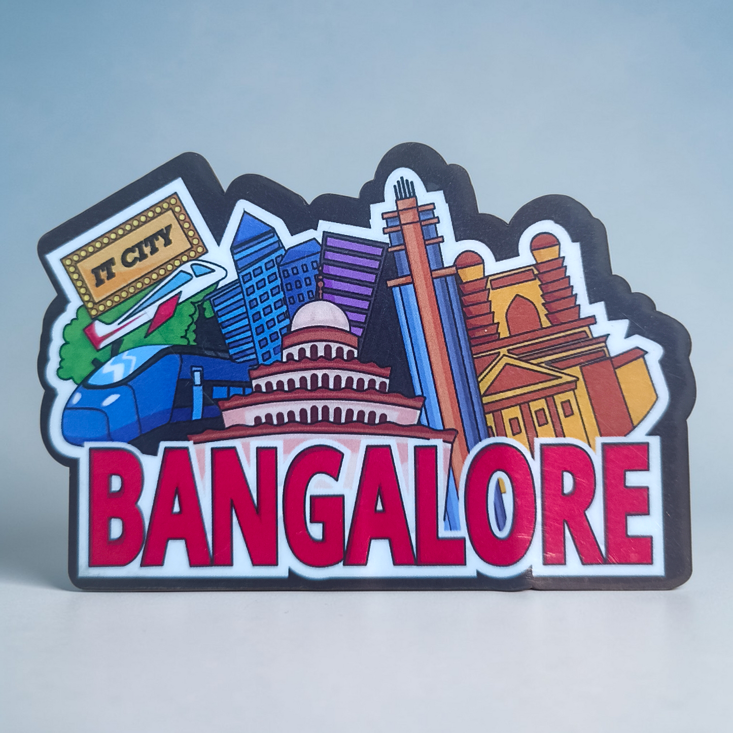 Bangalore City Fridge Magnet