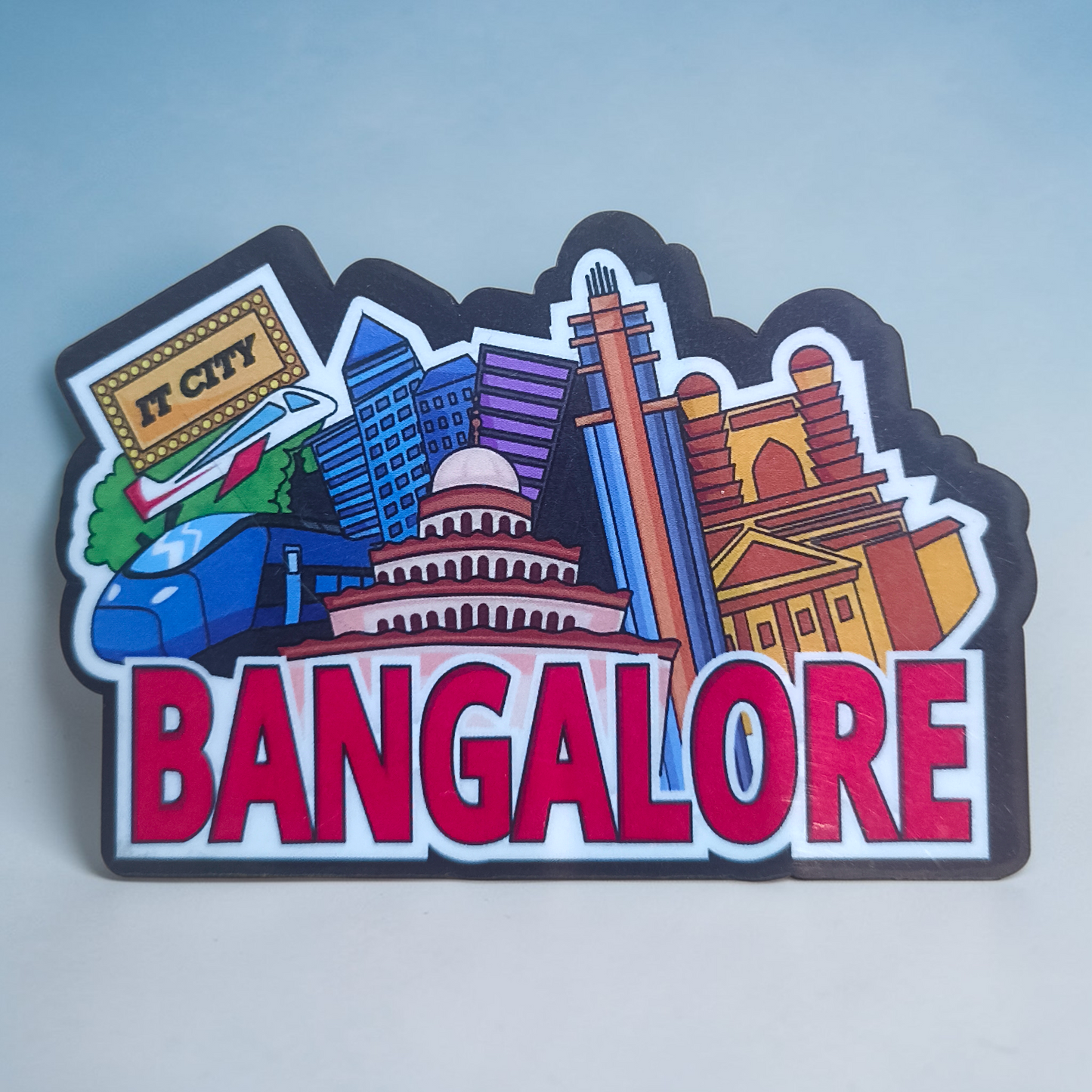 Bangalore City Fridge Magnet