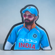 Virat Kholi Fan Fridge Magnet