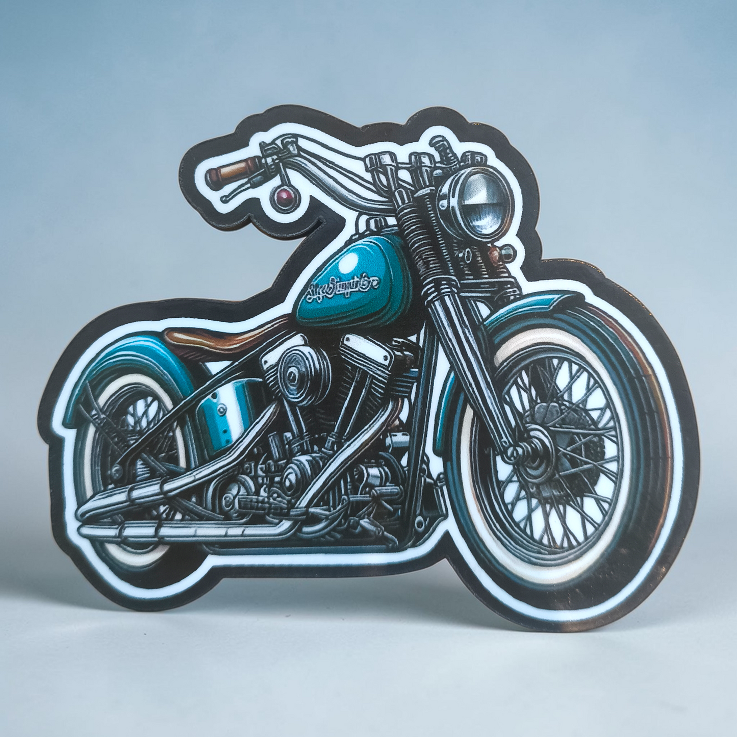 Classic Motorcycle Fridge Magnet