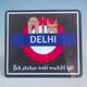 Delhi Metro Style Fridge Magnet