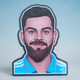 Virat Kholi Fridge Magnet