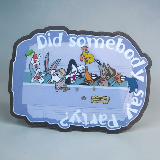 Funny Cartoon Quote Fridge Magnet