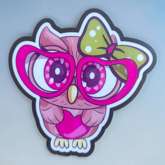 Cute Owl Fridge Magnet