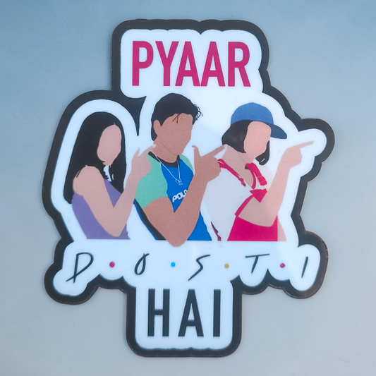 “Pyaar Dosti Hai” Fridge Magnet