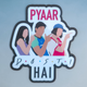 “Pyaar Dosti Hai” Fridge Magnet
