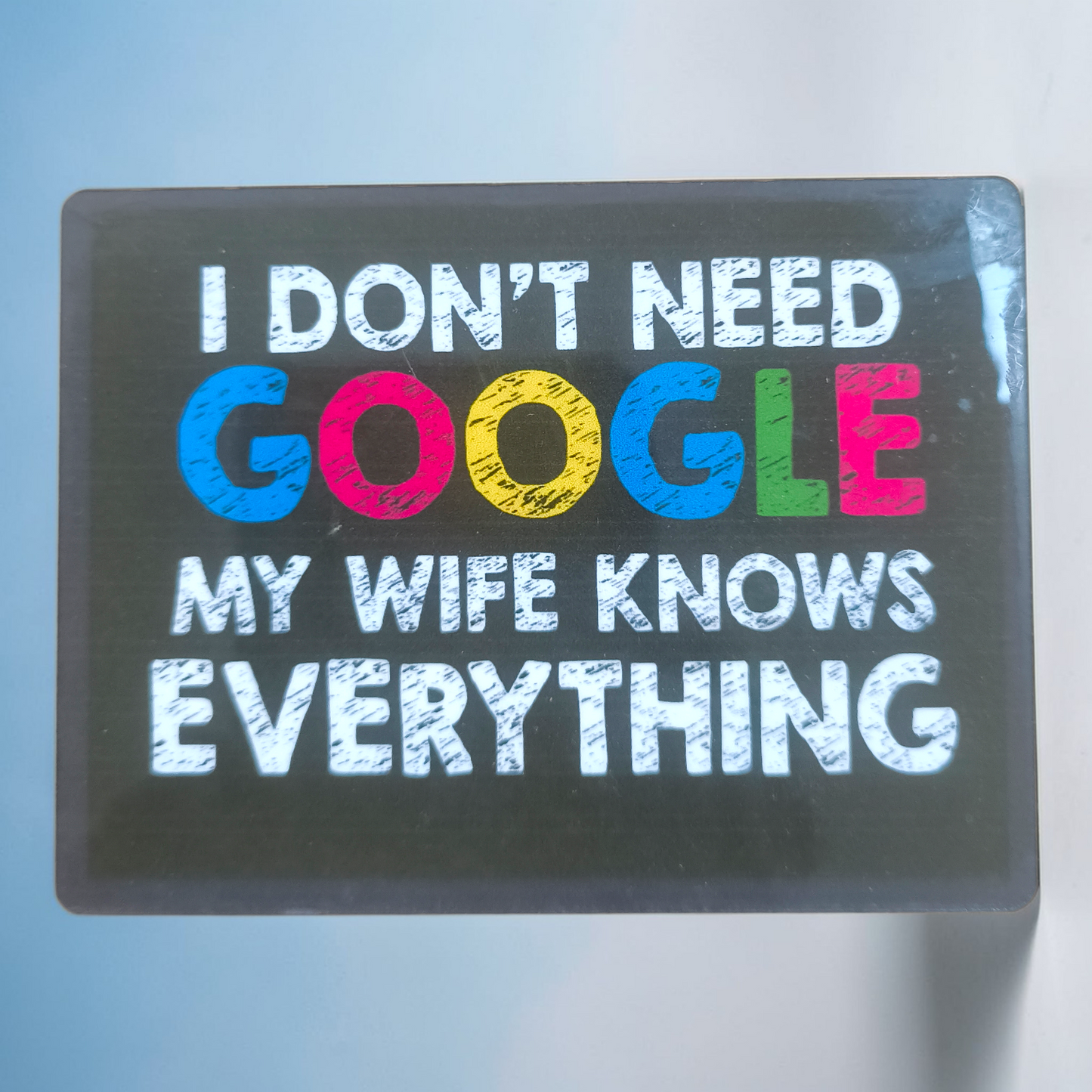 Husband Quote Fridge Magnet