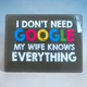 Husband Quote Fridge Magnet
