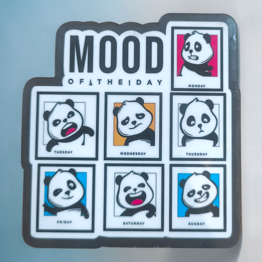 Panda Mood Fridge Magnet