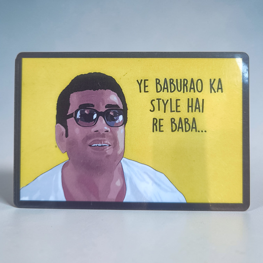 Ye Baburao Ka Style Hai