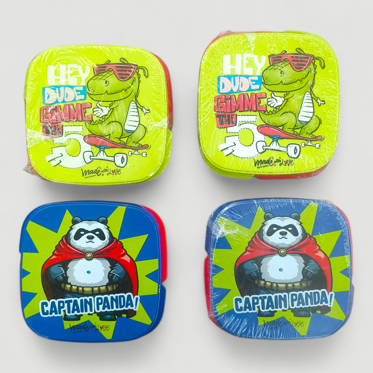 Panda Cartoon Kids Lunch Box