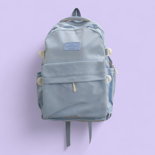 Lightweight Sky Blue Casual Backpack