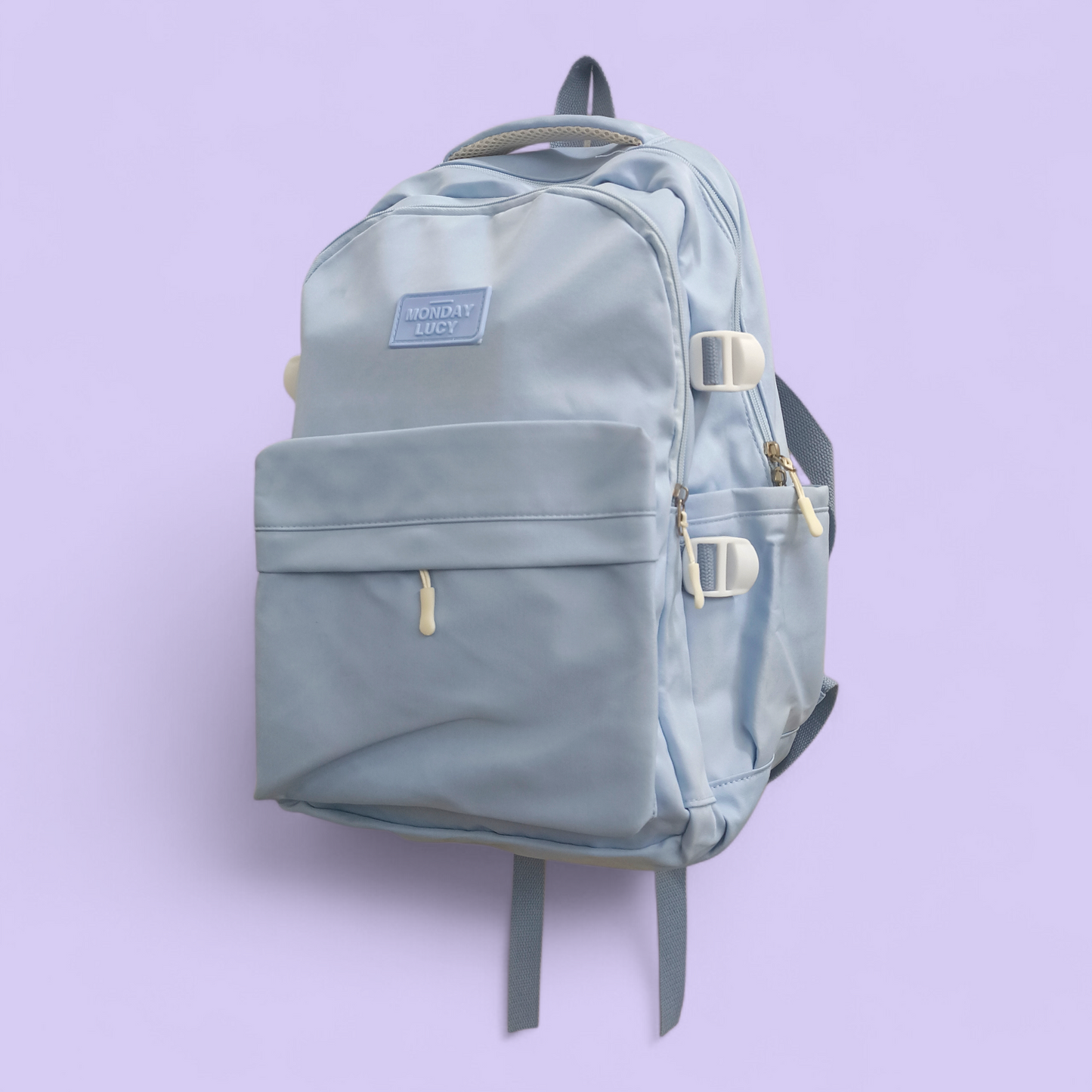 Lightweight Sky Blue Casual Backpack