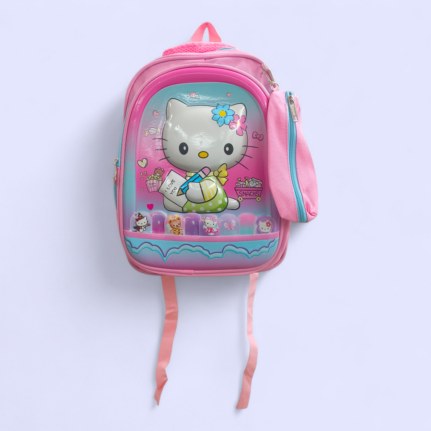 Hello Kitty 3D Cartoon Kids School Backpack