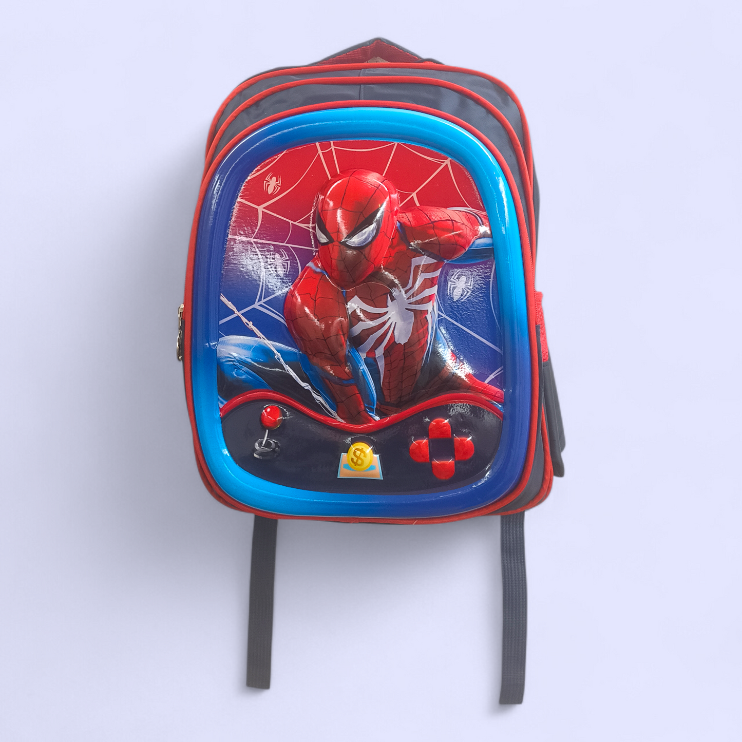 Spiderman 3D Superhero Kids School Backpack