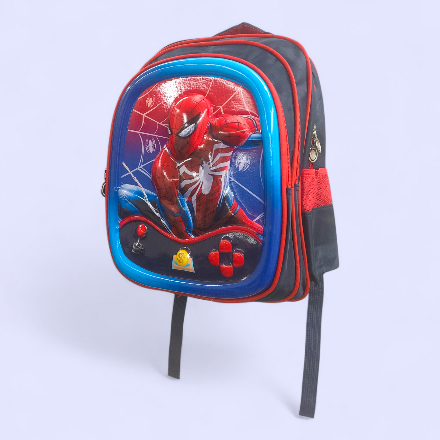 Spiderman 3D Superhero Kids School Backpack