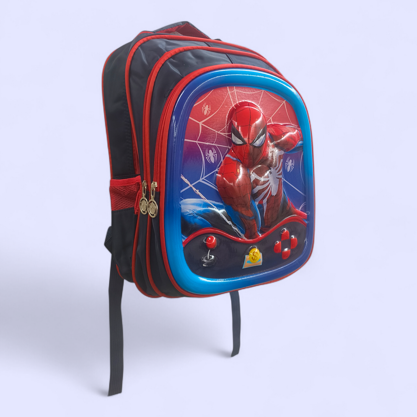 Spiderman 3D Superhero Kids School Backpack