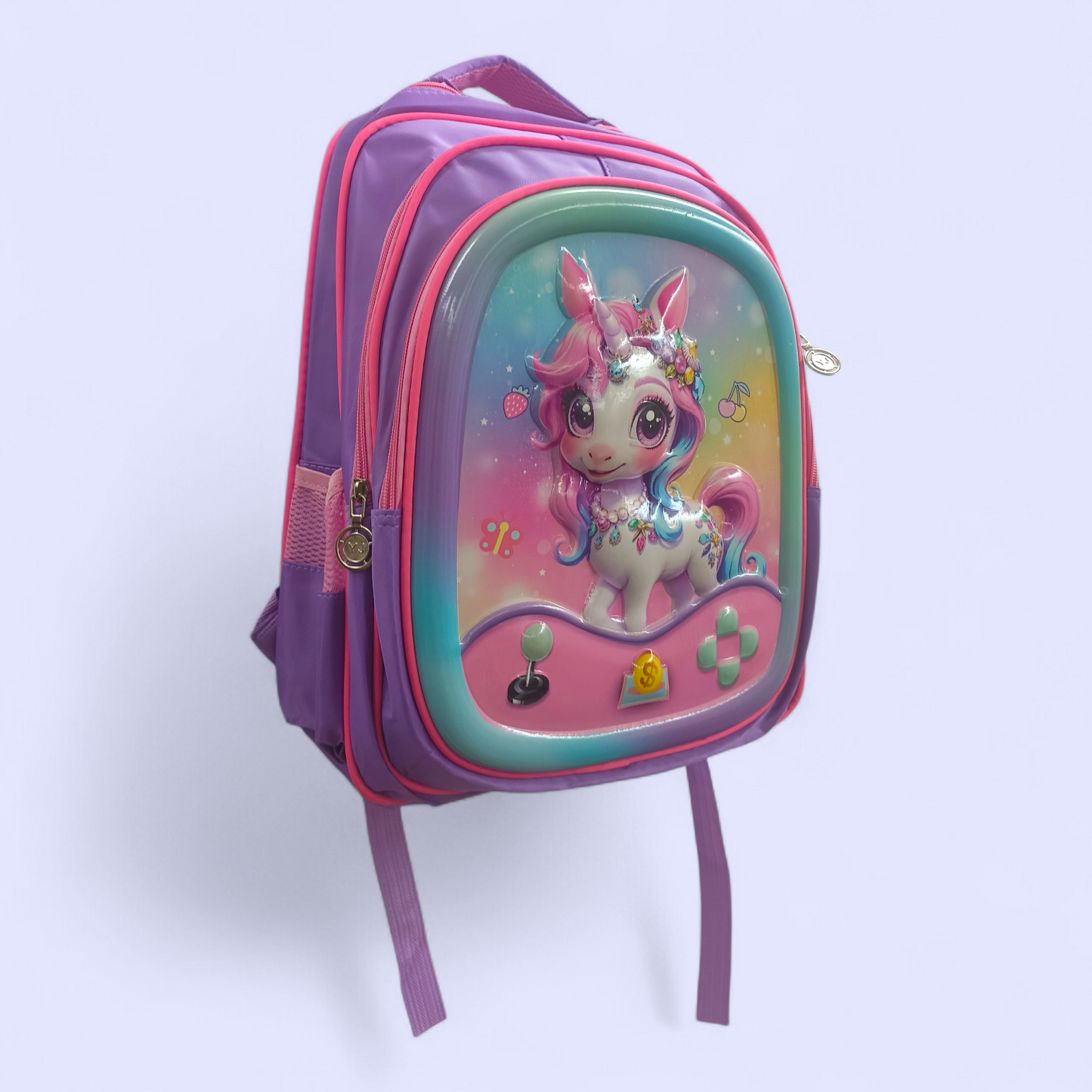 Magic Unicorn 3D Cartoon Kids School Backpack