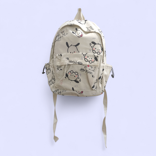 Cute Puppy Cartoon Kids School Backpack