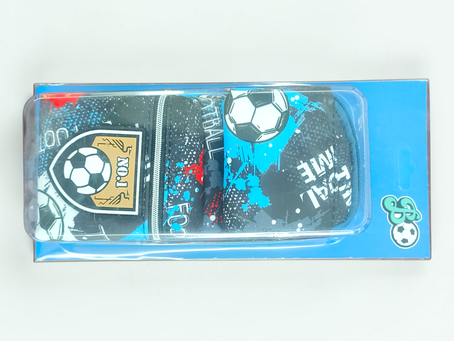 Football Print School Pouch