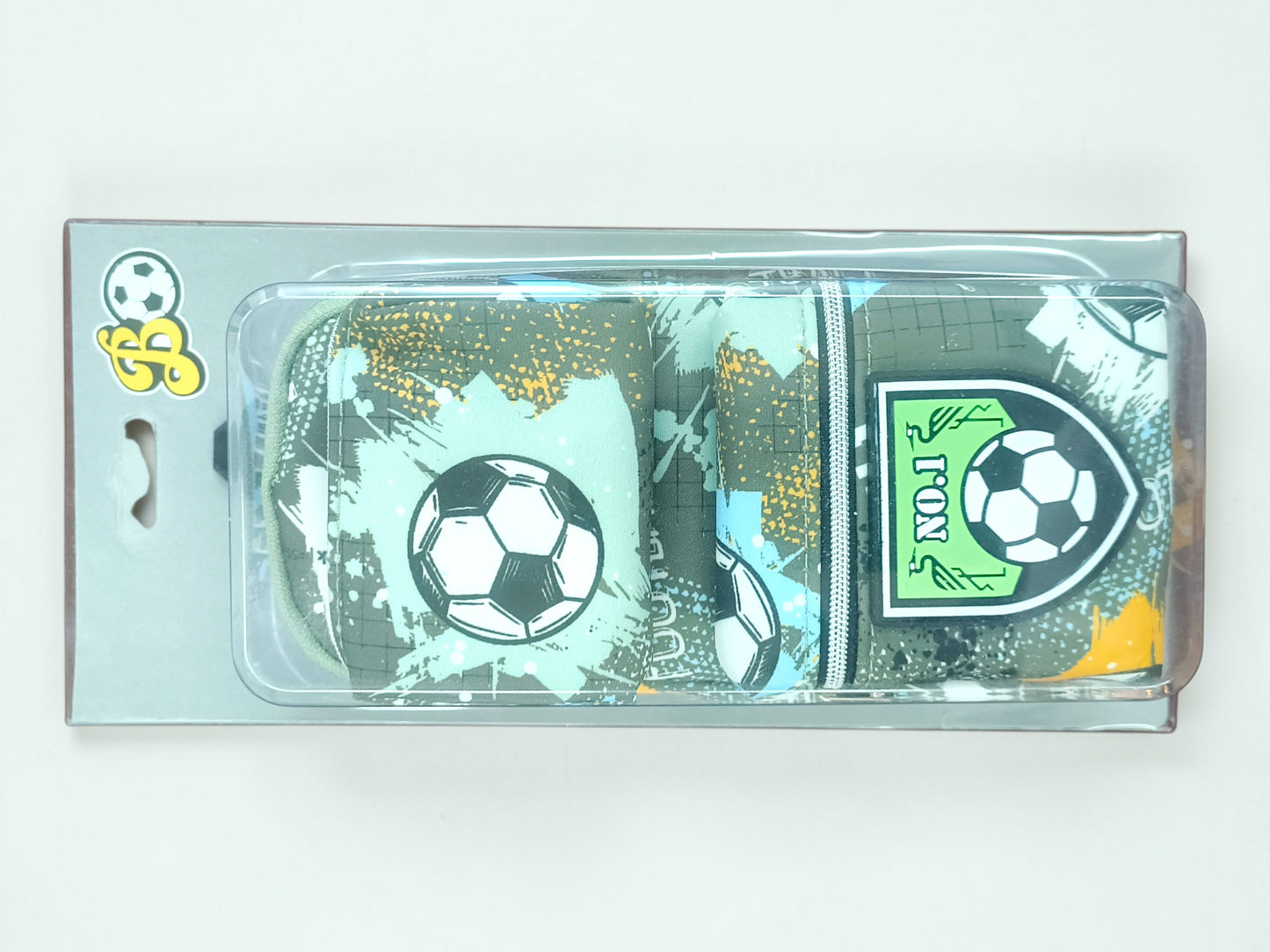 Football Print School Pouch