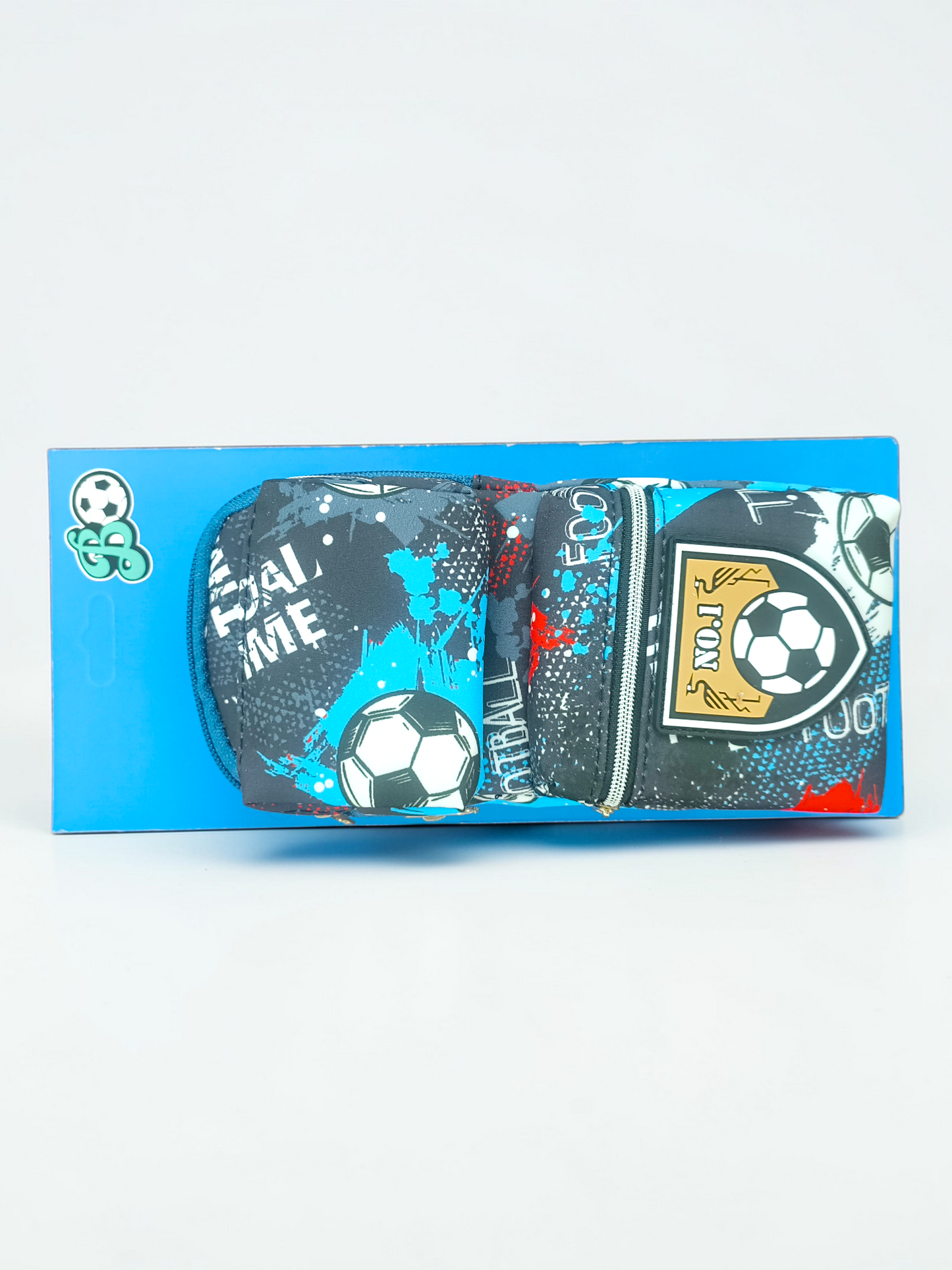 Football Print School Pouch