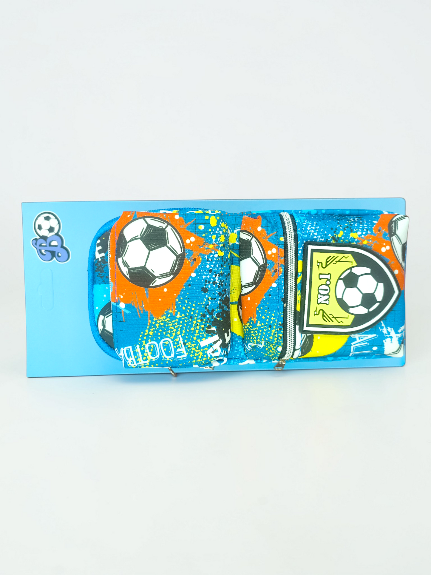 Football Print School Pouch