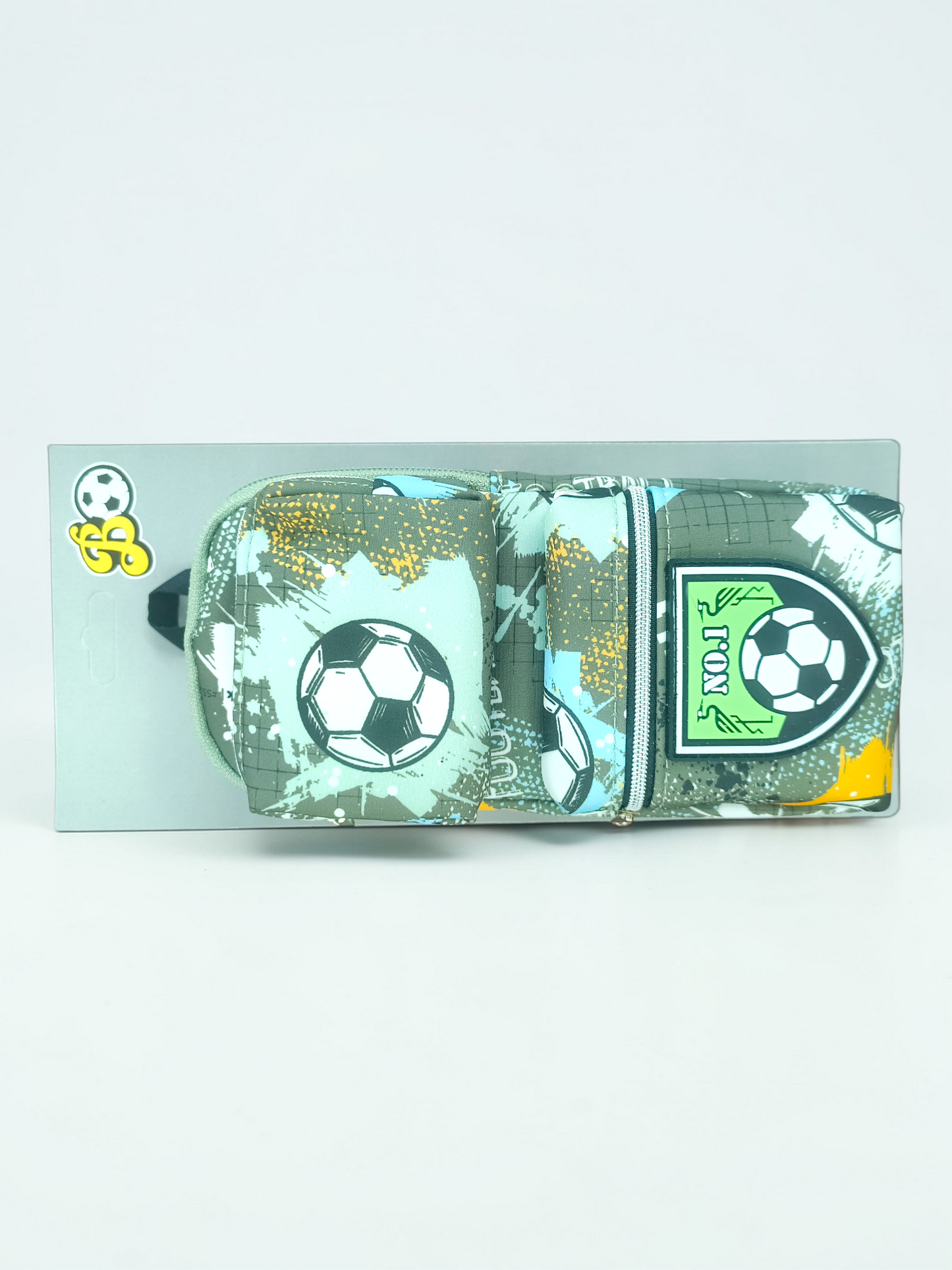 Football Print School Pouch