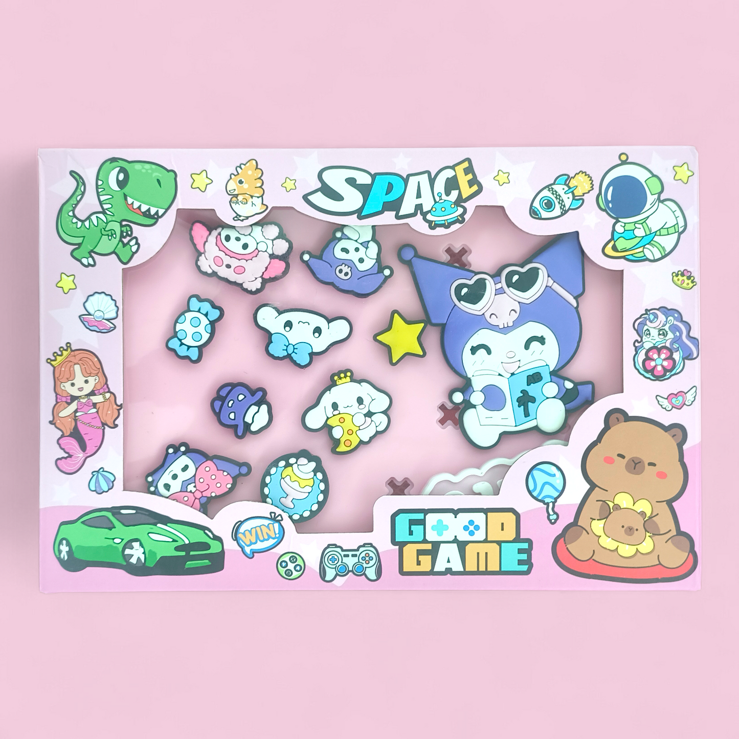 Kids Cartoon Sticker Pencil Case