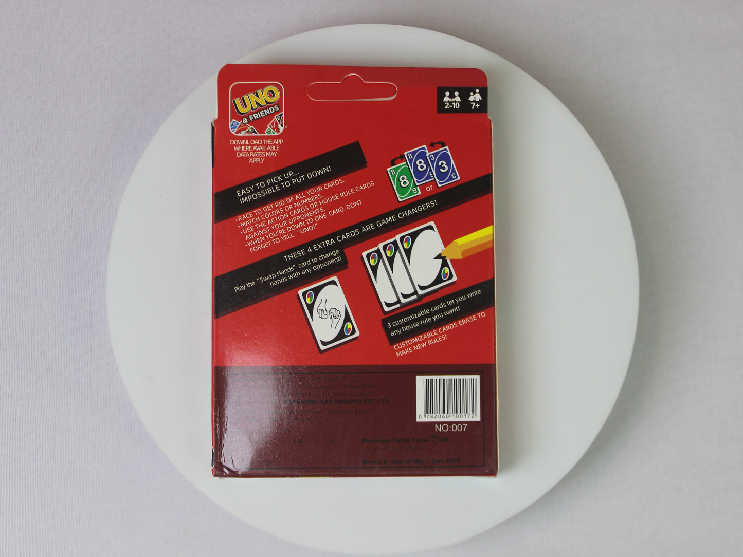 UNO Card Game – Customizable Wild Cards Edition