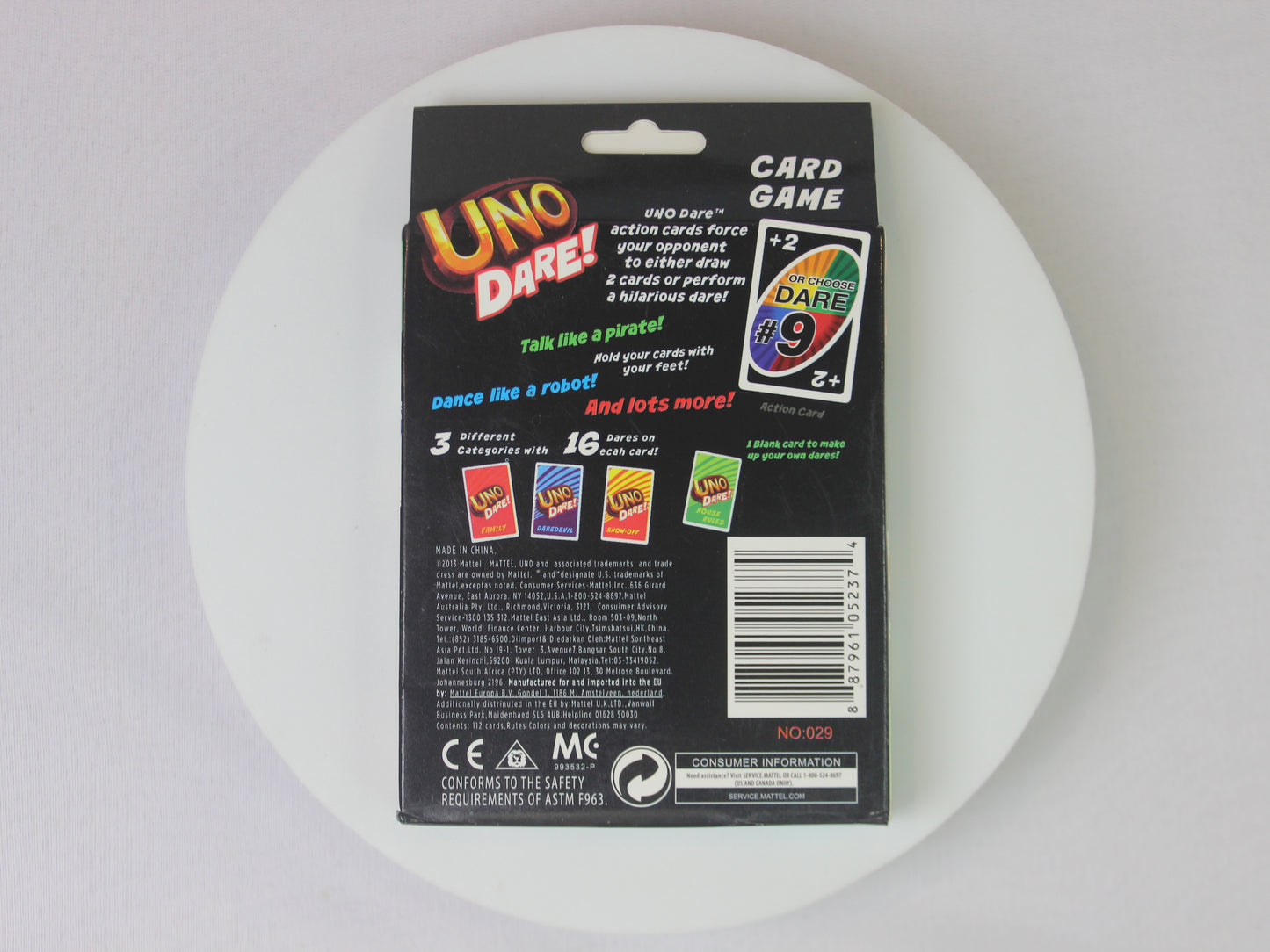 UNO Dare! Card Game – Fun Party & Family Game with Crazy Challenges (Ages 7+)