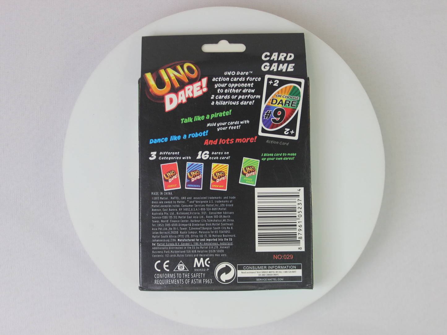 UNO Dare! Card Game – Fun Party & Family Game with Crazy Challenges (Ages 7+)