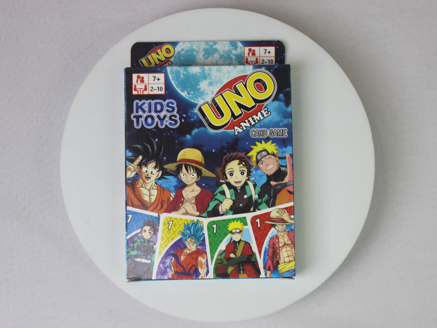 UNO Anime Card Game – Kids & Family Edition (7+ Years)
