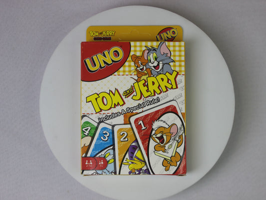 UNO Tom & Jerry Card Game – Kids & Family Fun Edition (7+ Years)