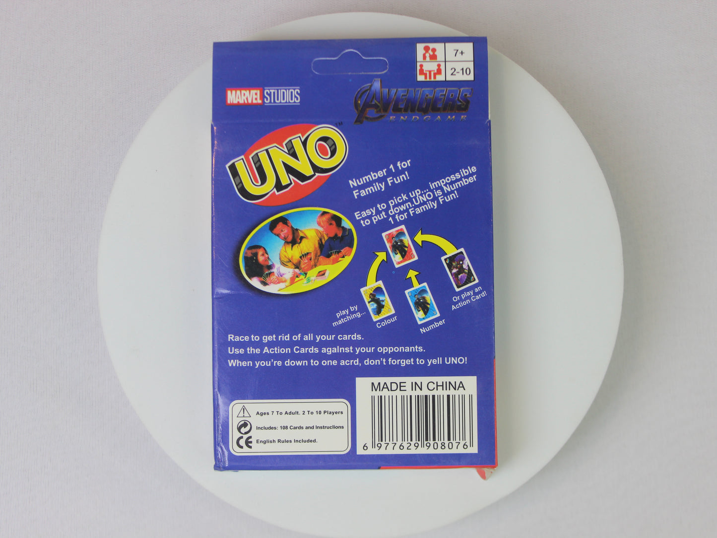 UNO Marvel Avengers – Endgame Edition Card Game