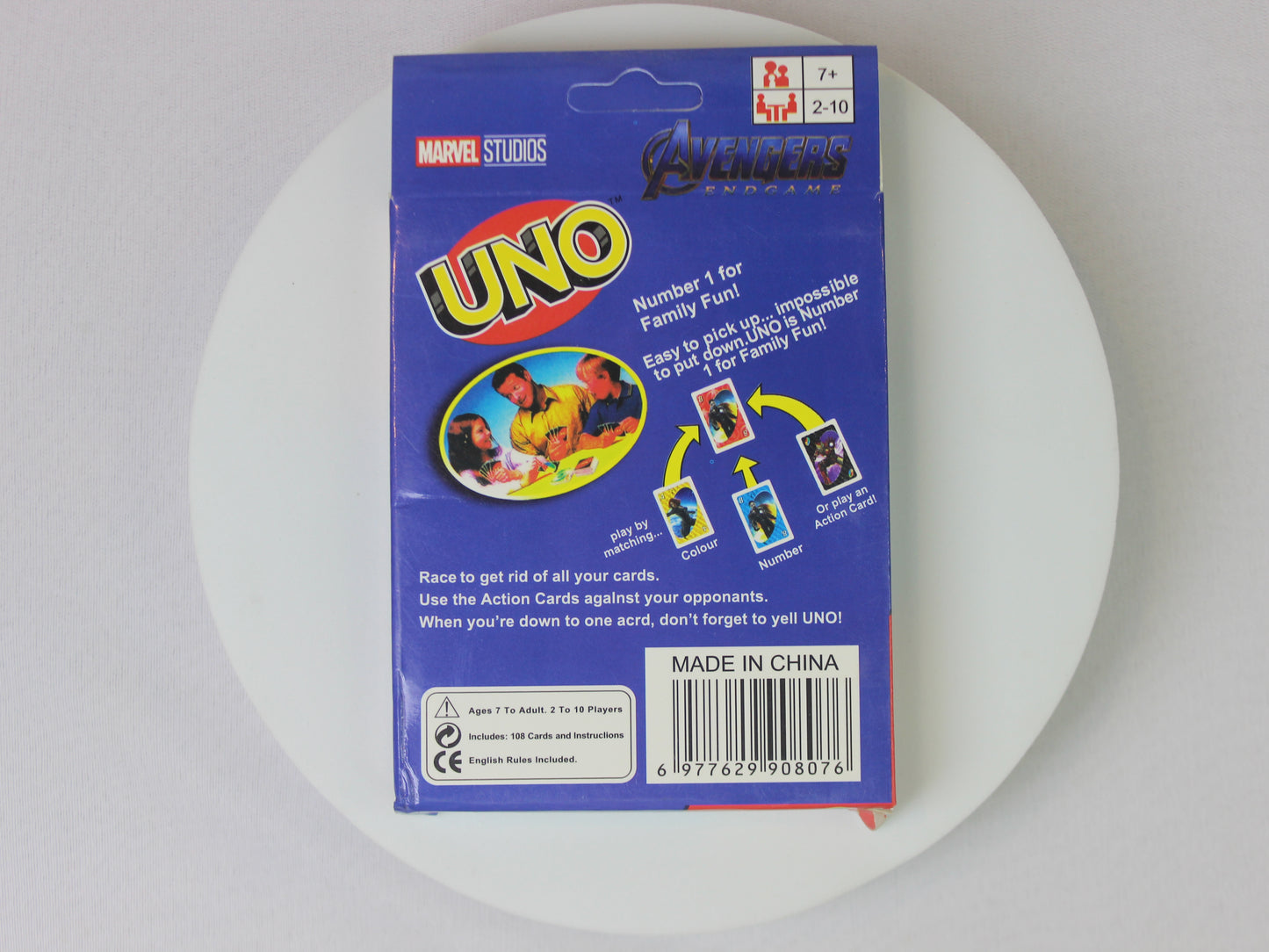 UNO Marvel Avengers – Endgame Edition Card Game